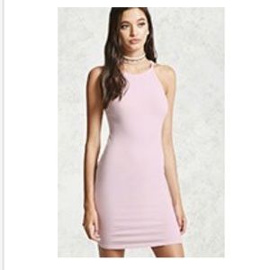 High Neck Bodycon Dress